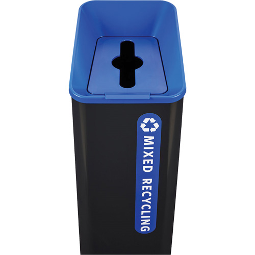 Bac de recyclage mixte Sustain, Vrac, Plastique, 15 gal. US PR Distribution