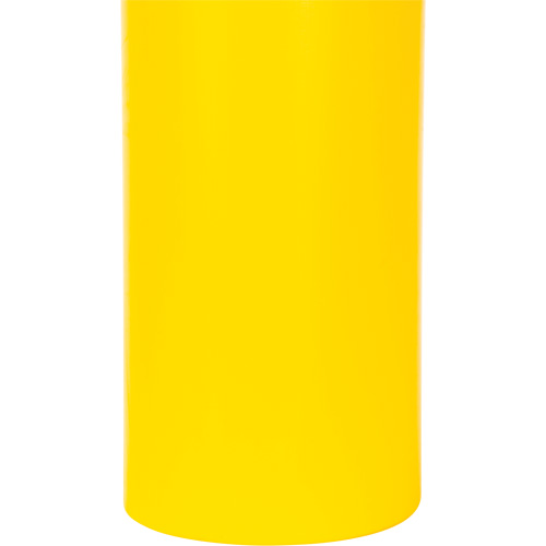 Polyethylene Bollard Cover, 6-5/8" Dia. x 52" L, Red/Yellow PR Distribution