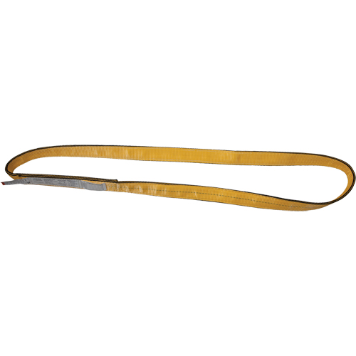 &eacute;lingues de levage en polyester, Pli Simple, Sans fin, Type 5, 2" la x 3' lo, Capacit&eacute; verticale 6200 lb PR Distribution