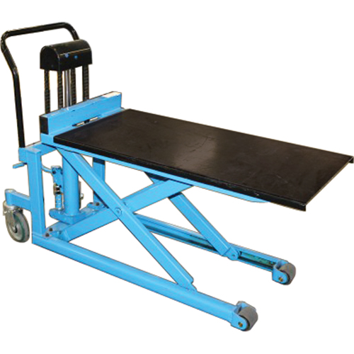 Chariots/tables hydrauliques pour palettes - Tables en option PR Distribution