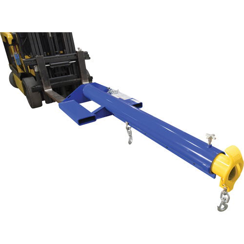 Economy Boom Telescoping Forklift Crane PR Distribution