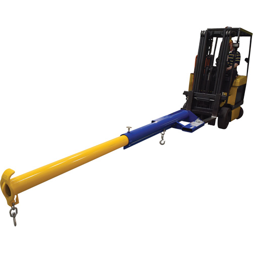 Economy Boom Telescoping Forklift Crane PR Distribution