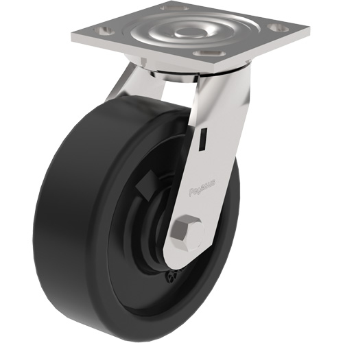 21 Series Medium-Duty Caster, Swivel, 6" (152.4 mm), Phenolic, 1200 lbs. (544.3 kg.) PR Distribution
