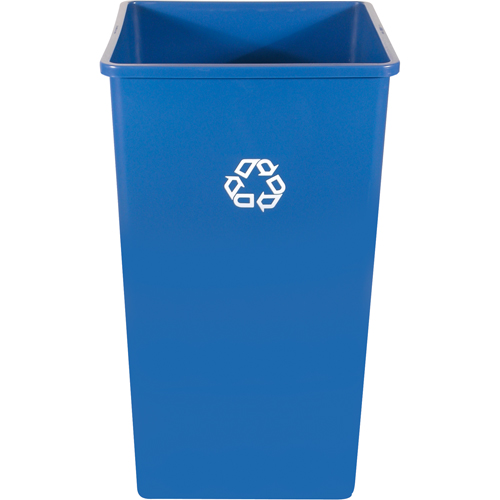 Recycling Station Container , Bulk, Plastic, 35 US gal. PR Distribution