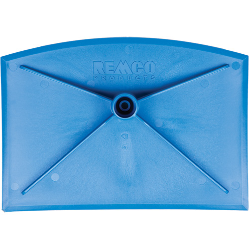 Food Hoe Head, Blue, 8" W x 11-1/4" L PR Distribution