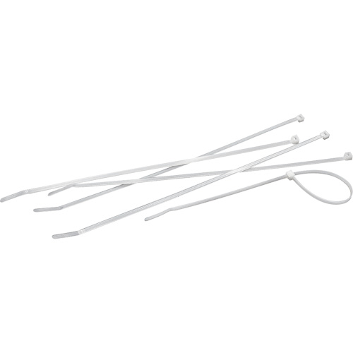 Cable Ties, 4" Long, 18 lbs. Tensile Strength, Natural PR Distribution
