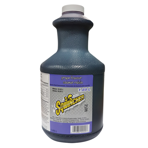 Sqwincher Boisson de r&eacute;hydratation, Concentr&eacute;, Raisin PR Distribution