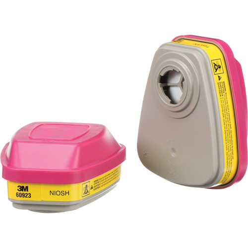 6000 Series Respirator Cartridges, Gas/Vapour Cartridge, Organic Vapour/Acid Gas/P100 PR Distribution