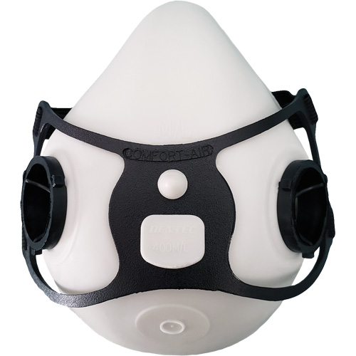 Comfort-Air&reg; 400Nx Half Mask without Exhalation Valve, Elastomer/Rubber, Medium/Large PR Distribution