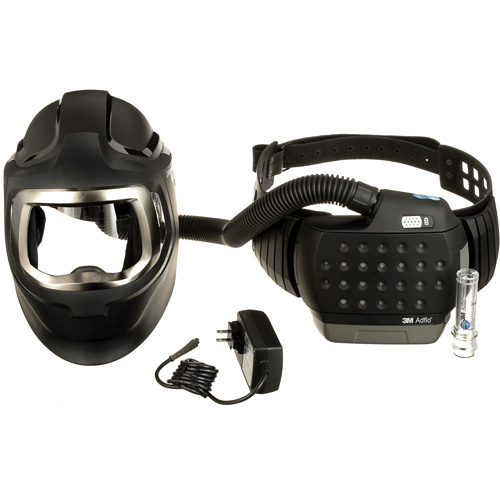 Respirateur d'&eacute;puration d'air propuls&eacute; Adflo, Masque de soudage, Pile Lithium-ion PR Distribution