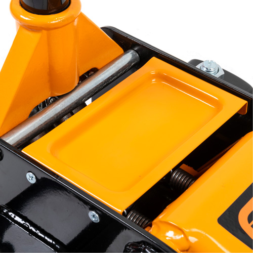 Cric &agrave; planchers pour usage intensif, 3 tonne(s) Capacit&eacute;, 5-1/4" Abaiss&eacute;e, 18-1/4" &eacute;lev&eacute;e, Hydraulique &agrave; main PR Distribution