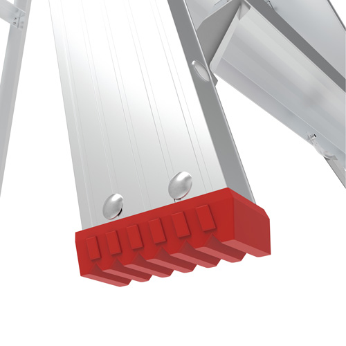 Step Ladder with Paint Tray, 5', Aluminum, 200 lbs. Capacity, Type 3 PR Distribution