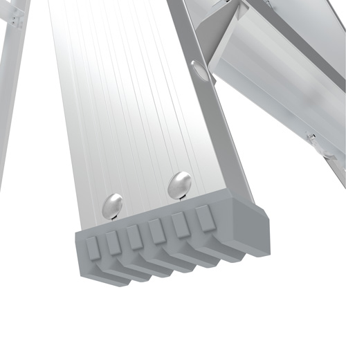 Step Ladder with Paint Tray, 10', Aluminum, 225 lbs. Capacity, Type 2 PR Distribution