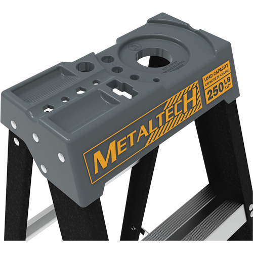 Escabeau, 6', Fibre de verre, Capacit&eacute; 250 lb, Type 1 PR Distribution