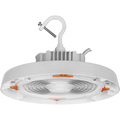 Lampe UFO High Bay, DEL, 120 - 347 V, 150 W, 7,3" h x 11" la PR Distribution