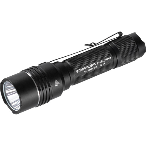 Ensemble de lampe de poche &agrave; main ProTac HP-X, DEL, 800 lumens, Piles CR123A PR Distribution
