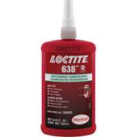 Loctite&reg; 638 Retaining Compound, 250 ml, Bottle, Green PR Distribution