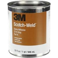 Scotch-Weld Adhesive, 32 fl. oz., Kit, Two-Part, Grey PR Distribution