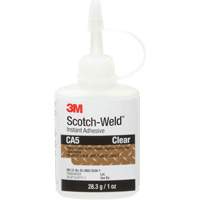 Adh&eacute;sif instantan&eacute; CA5 Scotch-Weld, Transparent, Bouteille, 1 oz PR Distribution