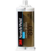 Adh&eacute;sif acrylique &agrave; faible odeur Scotch-Weld, Deux composants, Cartouche double, 1,7 oz, Blanc PR Distribution
