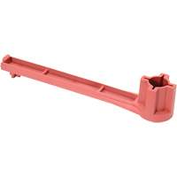 Cl&eacute; pour bouchon-&eacute;crou sp&eacute;cialis&eacute;e &agrave; un seul c&ocirc;t&eacute;, Ouverture de 1-1/4", Poign&eacute;e 8", Nylon anti&eacute;tincelles PR Distribution