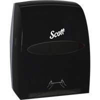 Scott&reg; Essential Hand Towel Roll Dispenser, Manual/No-Touch, 12.63" W x 10.2" D x 16.13" H PR Distribution