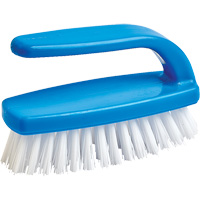 Nail Cleaning Brush, 4" L, Synthetic Bristles, Blue/White PR Distribution