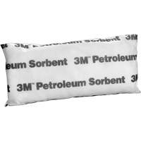 Petit tampon absorbant pour produits p&eacute;troliers, Huile seulement, 15" lo x 7" la, 12,7 gal absorption/pqt PR Distribution