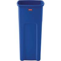 Conteneur de recyclage carr&eacute; Untouchable, Vrac, Plastique, 23 gal. US PR Distribution