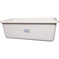 Transport Storage Tub, Plastic, White PR Distribution