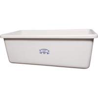 Transport Storage Tub, Plastic, White PR Distribution