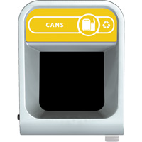 Conteneur pour d&eacute;chets de bidon Configure, Vrac/Bord de rue/De bureau, Acier, 15 gal. US PR Distribution
