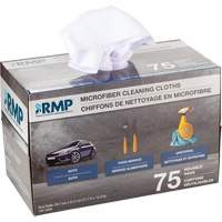 Washable Cleaning Cloths, Microfibre, White PR Distribution