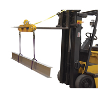 Forklift Lifting Beam, 7" x 2-1/2" Fork Pocket PR Distribution