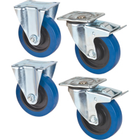 Support pour boîtes de carton - Jeu de roulettes en option PR Distribution