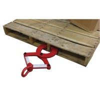 Heavy Duty Pallet Puller, 16 lbs. Weight, 5" Jaw Opening, 6000 lbs. Pulling Capacity, 2" Jaw Height PR Distribution
