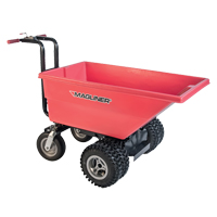 Chariot &agrave; bascule motoris&eacute;, Capacit&eacute; 6 cu.ft., 40" h x 33-1/2" la x 56" p PR Distribution