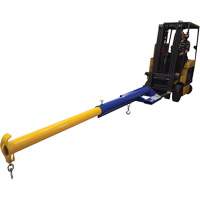 Economy Boom Telescoping Forklift Crane PR Distribution