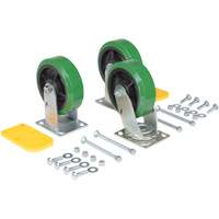 H Series Self-Dumping Hopper Caster Kit PR Distribution