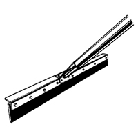 Floor Squeegees - Grey Blade, 24", Straight Blade PR Distribution