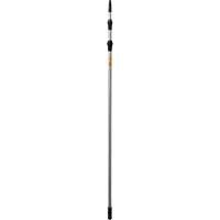 Manche rallonge pour racloir, Aluminium, T&eacute;lescopique, Pointe Filetage ACME, 192" lo PR Distribution
