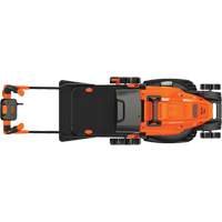 Lawn Mower with Comfort Grip Handle, Push Walk-Behind, Electric, 17" Cutting Width PR Distribution