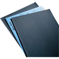 Sandpaper, Paper Sheets - Blue-Bak T414 Waterproof 9" X 11" Sheets, 9" x 11", 220 Grit, Silicon Carbide PR Distribution