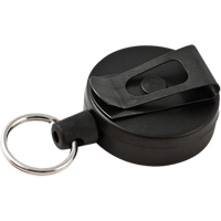 D&eacute;rouleurs de taille moyenne de s&eacute;rie Mid6 #6, Polycarbonate, C&acirc;ble 36", Fixation Agrafe de ceinture PR Distribution