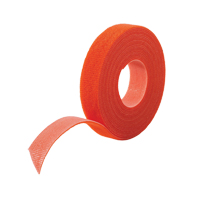 Ruban pour gestion des câbles One-Wrap<sup>MD</sup>, Boucle et crochet, 25 vg x 5/8", Auto-aggripant, Orange OQ532 | PR Distribution