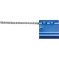 High Security Security Seal, 12", Metal, Cable Seal PR Distribution