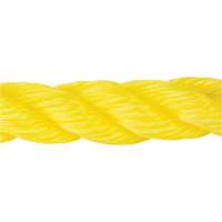 Braided Yellow Rope, Polypropylene, 300' PR Distribution