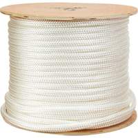 Braided White Rope, Nylon, 250' PR Distribution