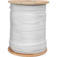 Braided White Rope, Nylon, 250' PR Distribution