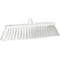 Large Particle Push Broom Head, 2-1/2", Polyester, White PR Distribution